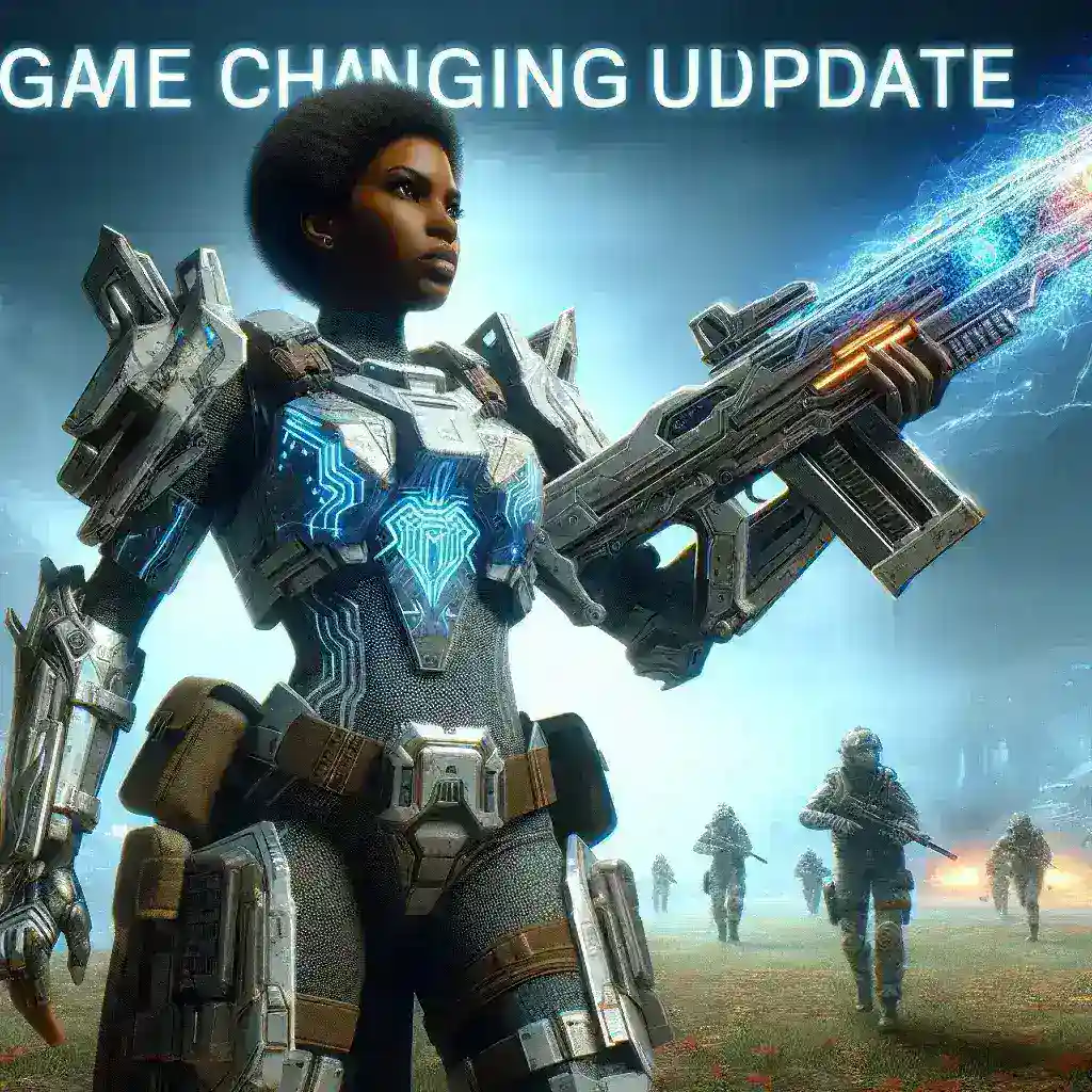"Helldivers 2 Portable Hellbomb Stratagem Update - A soldier deploying a tactical bomb in an intense battle scene, showcasing new combat strategies in the Helldivers 2 game-enhancing gameplay."