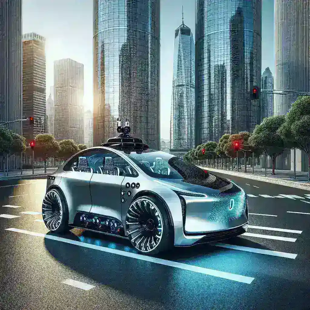"Close-up of Nvidia Drive hardware showcasing advanced technology for Level 3 autonomy in self-driving vehicles, highlighting AI processing units and automotive applications."