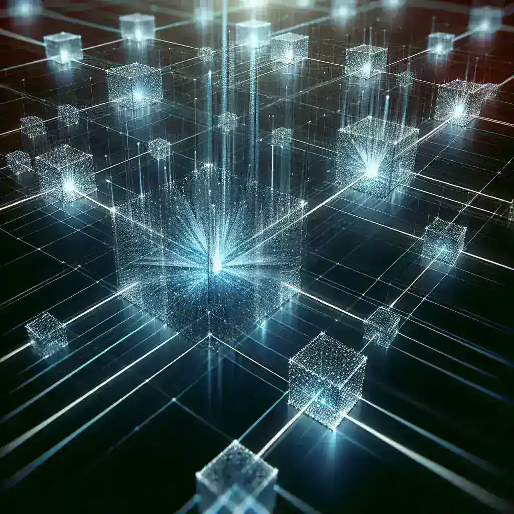 "Visualization of distributed blockchain storage tools illustrating their role in revolutionizing data management for enhanced security, transparency, and scalability in the digital age."