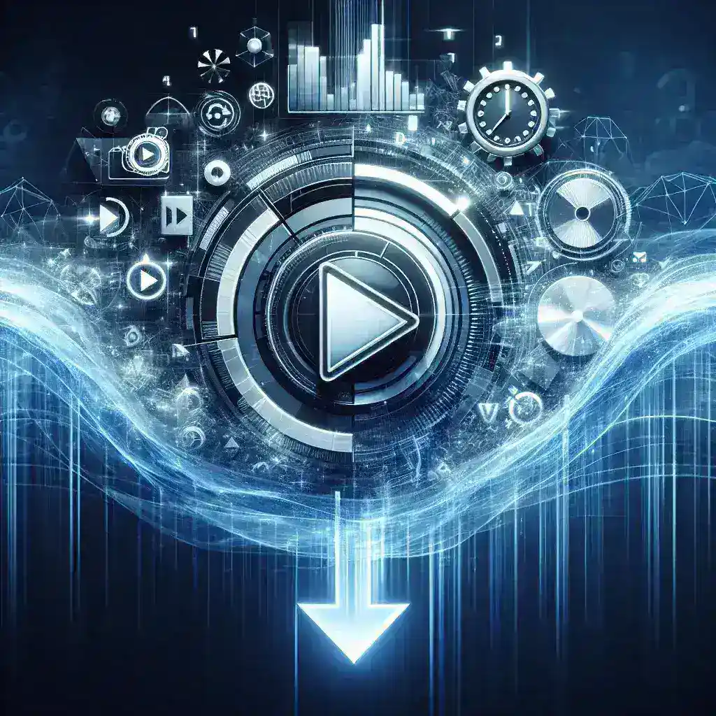 "User downloading a TikTok video using a video downloader app, highlighted in the Complete Guide to TikTok Video Downloaders for 2024."